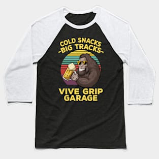 Cold Snacks -Big Tracks- Vice Grip Garage Baseball T-Shirt